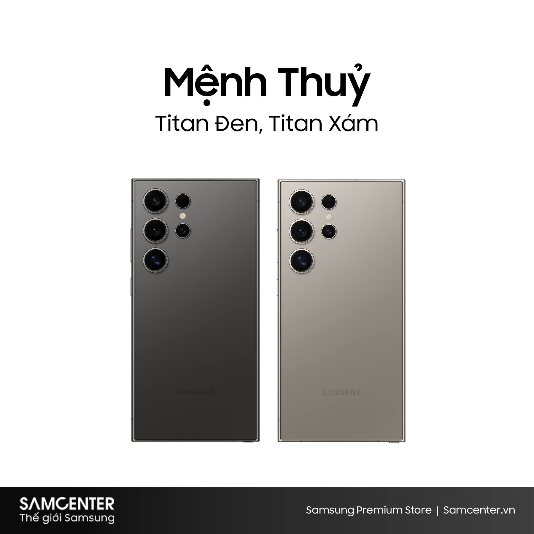 Chọn màu samsung galaxy S24 Ultra mệnh Thủy